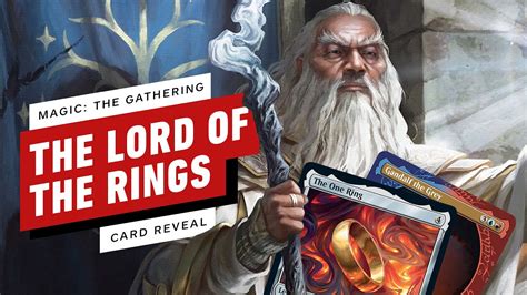 Experience the Enchantment of Lord of the Rings with Magical Playing Cards